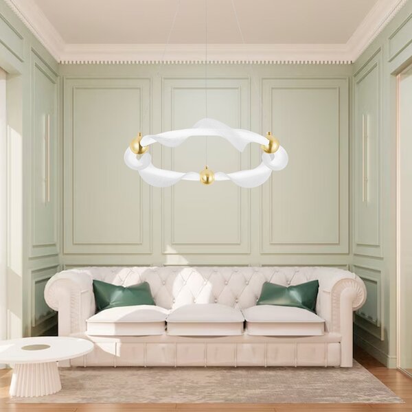 LED svijetiljka G010-CP WHITE/GOLD