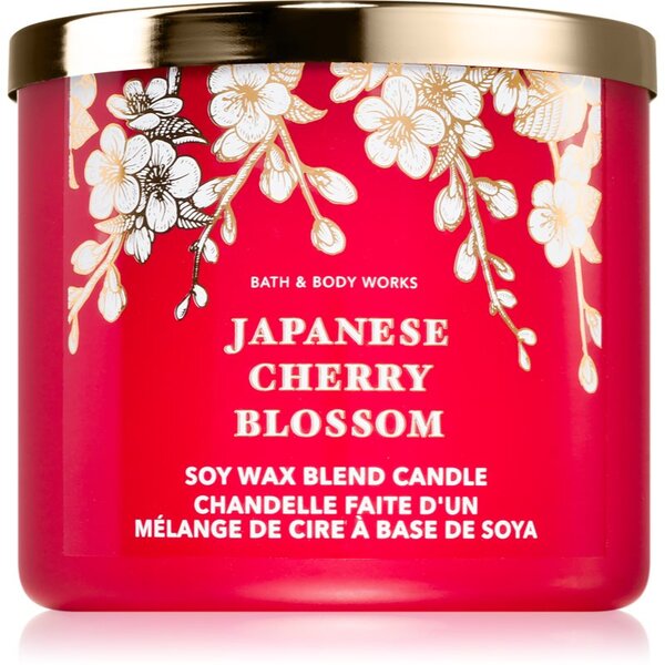 Bath & Body Works Japanese Cherry Blossom mirisna svijeća 411 g