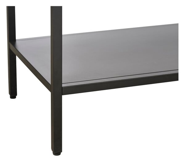 Crna metalna vitrina 90x160 cm Carmel – Unique Furniture