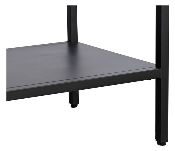 Crna metalna vitrina 90x160 cm Carmel – Unique Furniture