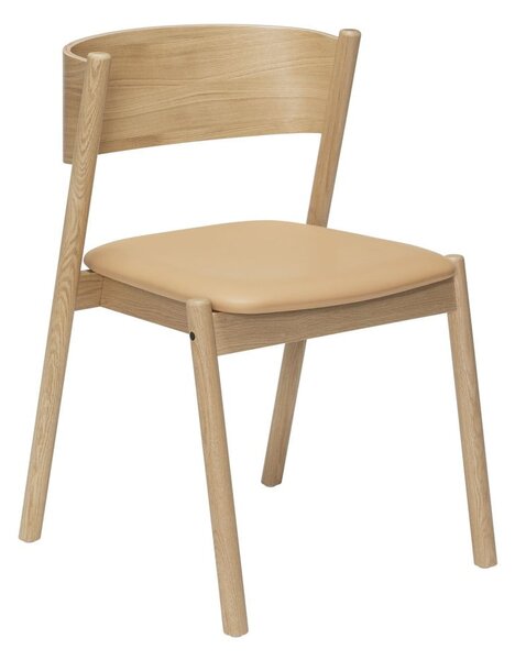 Blagovaonske stolice od hrastovine Oblique - Hübsch