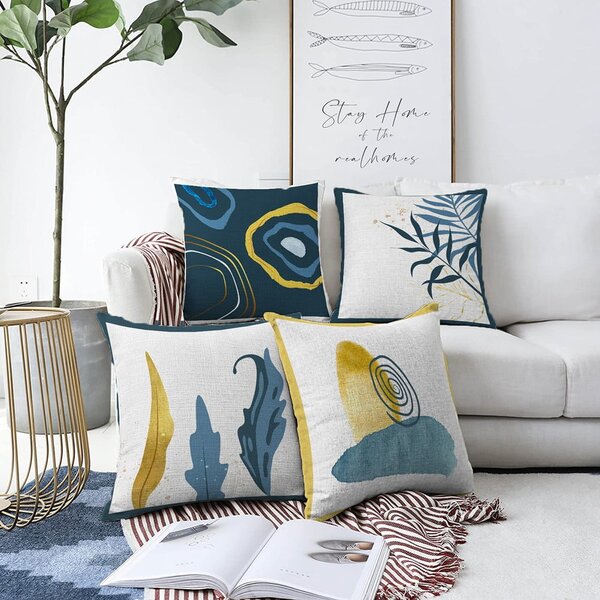 Jastučnice u setu od 4 kom 43x43 cm - Mila Home
