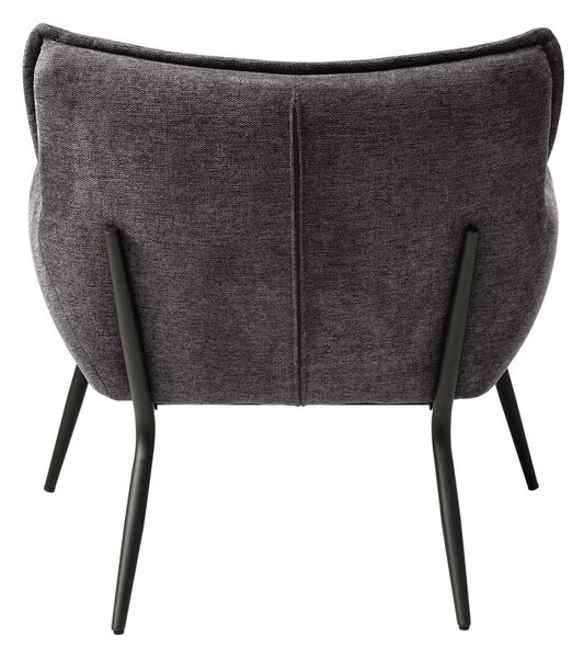 Siva fotelja za opuštanje Calgary – Unique Furniture