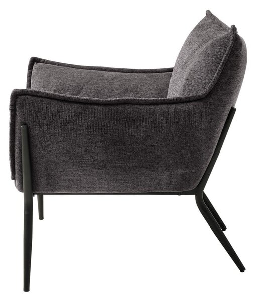 Siva fotelja za opuštanje Calgary – Unique Furniture