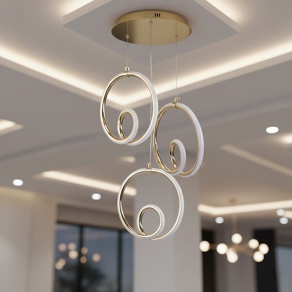 LED svijetiljka LHJ095-3CP GOLD
