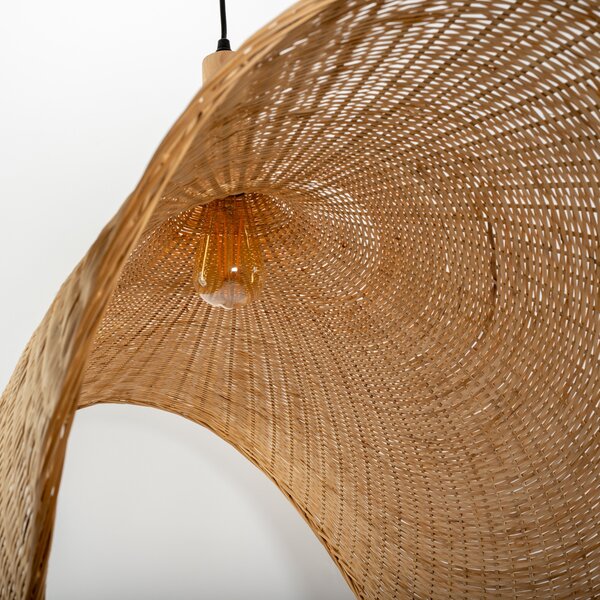VISEĆA LAMPA OD BAMBUSA APP1642-1CP 30cm