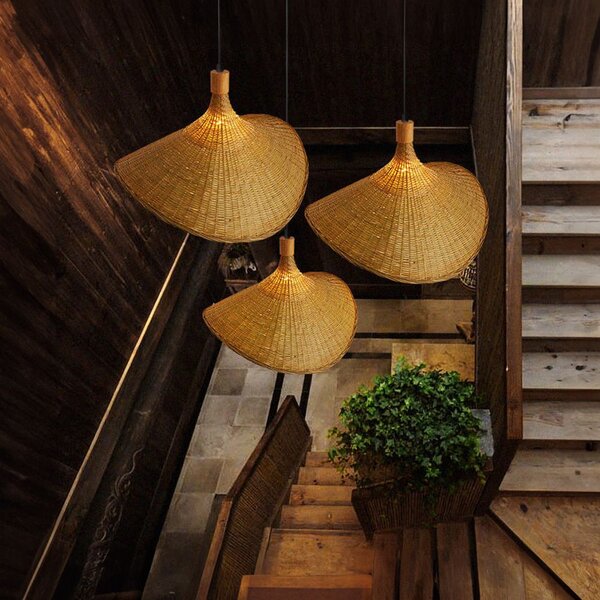 VISEĆA LAMPA OD BAMBUSA APP1642-1CP 30cm