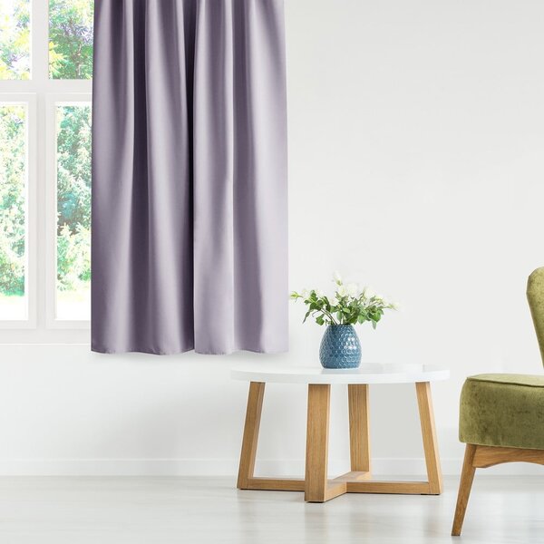 Prljavo roza zavjesa za djelomično zamračenje 140x245 cm Kierra – Restilo