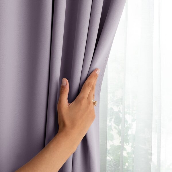 Prljavo roza zavjesa za djelomično zamračenje 140x245 cm Kierra – Restilo