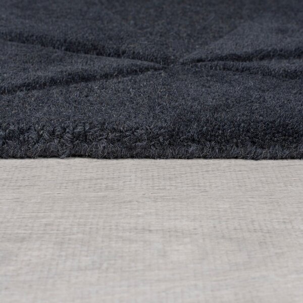 Sivi vuneni tepih 230x160 cm Shard - Flair Rugs