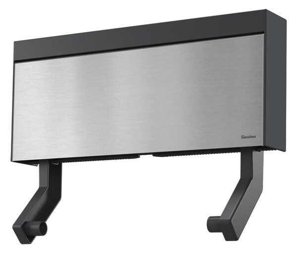Zidni držač za kuhinjske role ubrusa i folija Metaltex Tango Inox