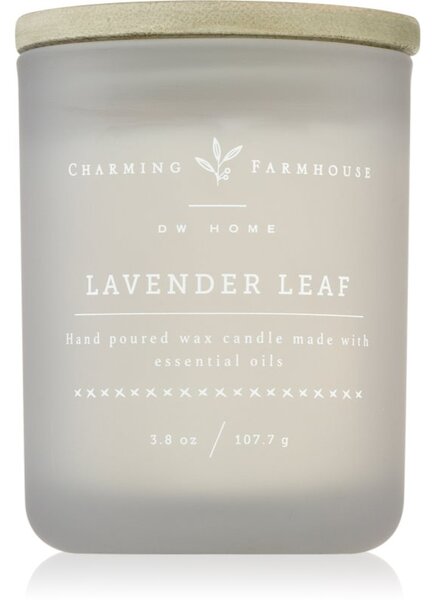 DW Home Charming Farmhouse Lavender Leaf mirisna svijeća 107 g