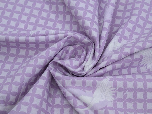 Pamučna posteljina LILAC MEADOW ljubičasta Dimenzije posteljine: 70 x 80 cm | 140 x 200 cm