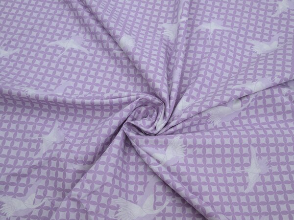 Pamučna posteljina LILAC MEADOW ljubičasta Dimenzije posteljine: 70 x 80 cm | 140 x 200 cm