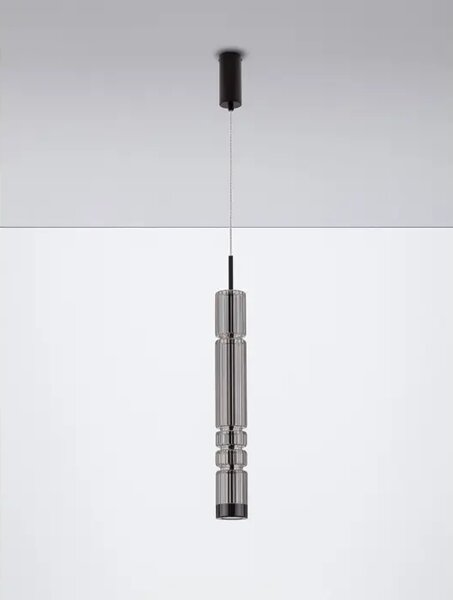 BENTO VISILICA LED/3000K/12W/1526Lm/CRNA & SMOKY GRAY NL9030551