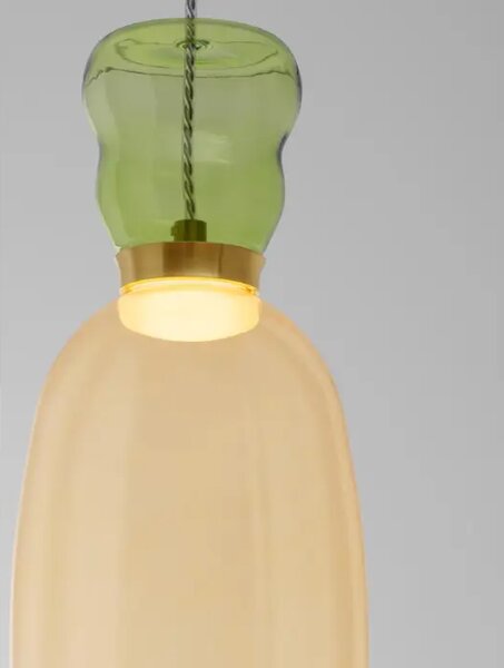 PLUMA VISILICA LED /3000K/9W/914Lm/ZLATNA GREEN & YELLOW NL9030546