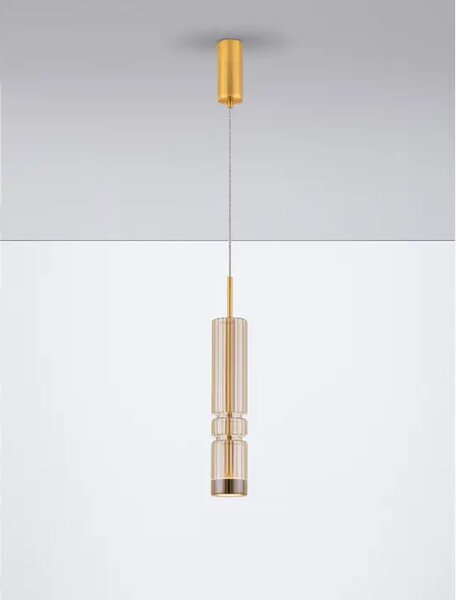 BENTO VISILICA LED/3000K/12W/1526Lm/BRASS GOLD & COGNAC NL9030552