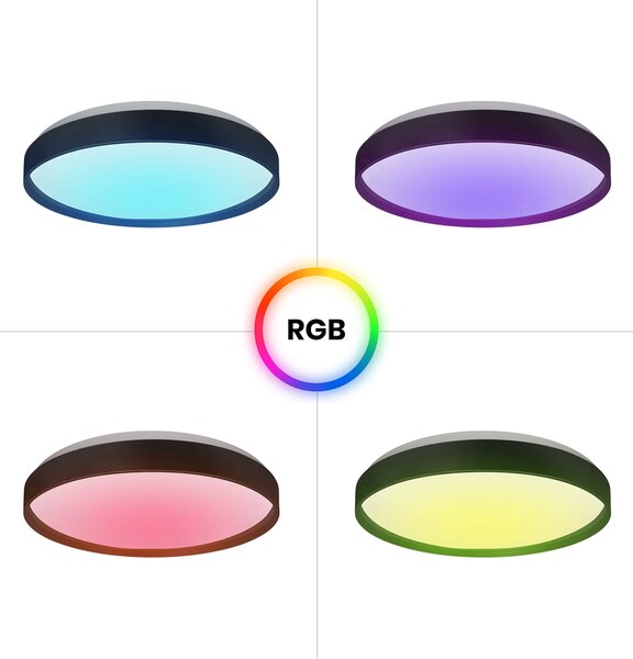 RINGO RGBW 36W stropna svjetiljka Ø390 mm