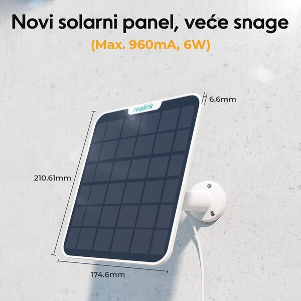 Reolink Solar panel - solarno napajanje za kamere