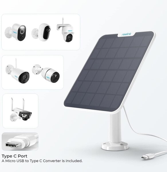 Reolink Solar panel - solarno napajanje za kamere