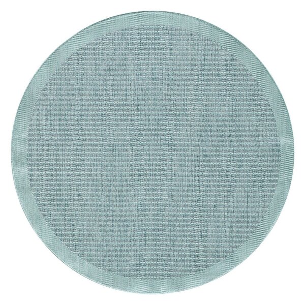 Plavi okrugao unutarnji i vanjski tepih ø 120 cm Giza 1410 – Ayyildiz Carpets