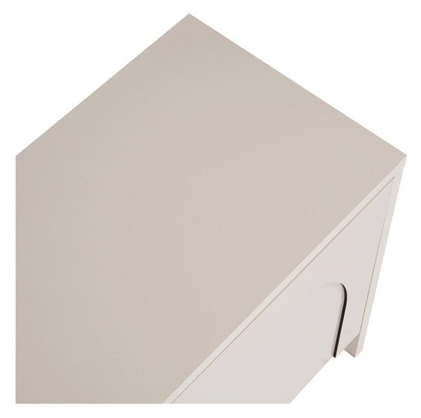 Krem TV komoda 180x45x32 cm Aurelia – Kalune Design
