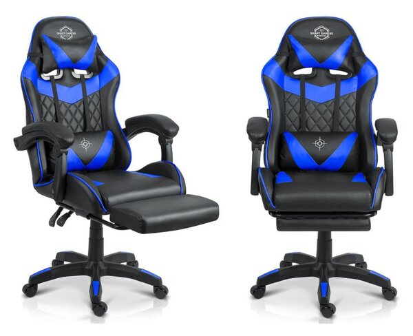 Gaming fotelja Sofotel Draknor II crno-plava