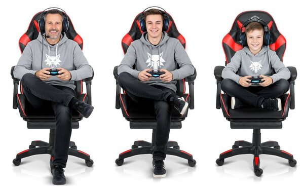 Gaming stolica Sofotel Draknor II crno-crvena