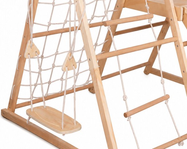 Montessori dječje igralište - Wooden story 4u1