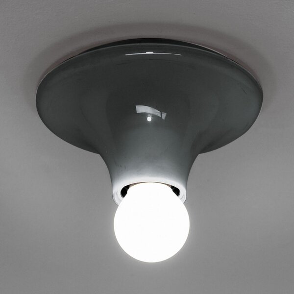 Artemide Teti dizajn stropno svjetlo, antracit, prigušiva, Crno, Dnevni boravak/blagovaonica, Plastika