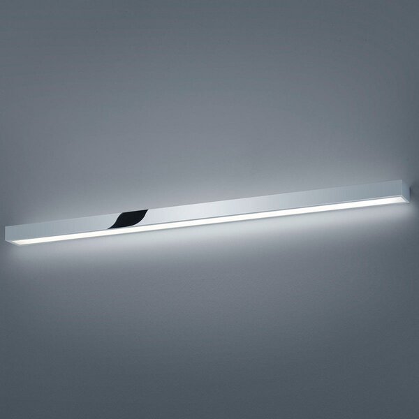 Helestra Theia LED svjetlo za ogledalo, kromirano 120 cm, Metalik, kupaonica, Metal