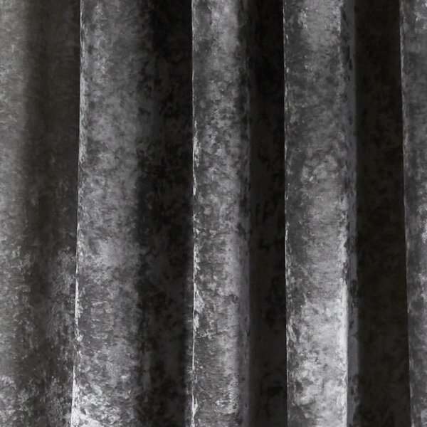 Sive zavjese u setu 2 kom 168x229 cm Crushed Velvet – Catherine Lansfield