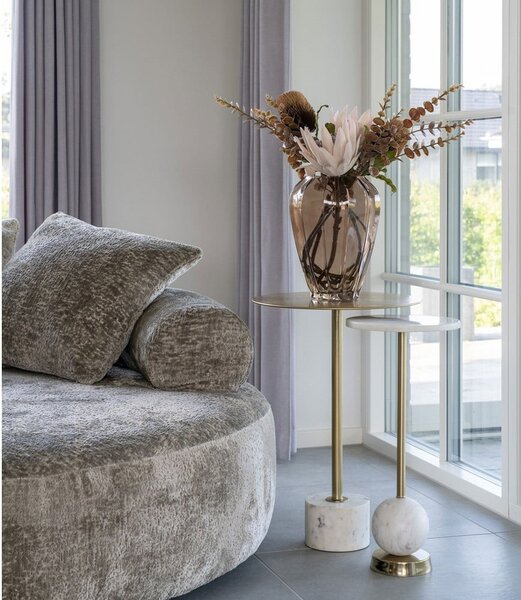 Metalni okrugao pomoćni stol ø 25 cm Salo – House Nordic