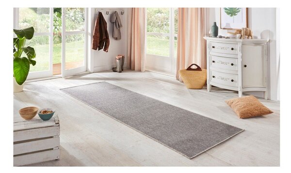 Siva unutarnja i vanjska staza 80x350 cm Nature – Hanse Home