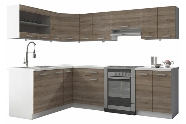 Kuhinjski set Tucson 164, 169x250cm, Laminirani iveral