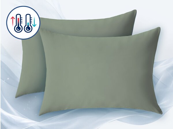 Cooling set jastučnica Dormeo zelene boje