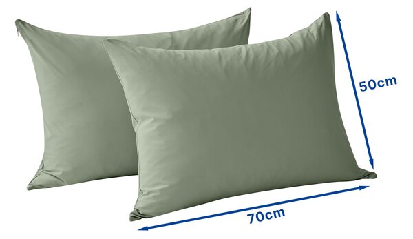 Cooling set jastučnica Dormeo zelene boje