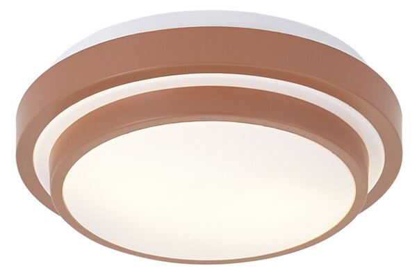 Moderna stropna svjetiljka Siena s bijelom 34 cm 2-svjetla IP44 - Walden