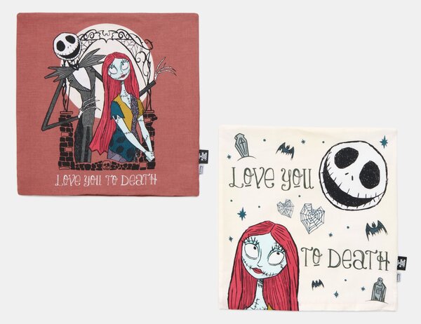 Sinsay - Pamučne jastučnice 2 pack Nightmare Before Christmas