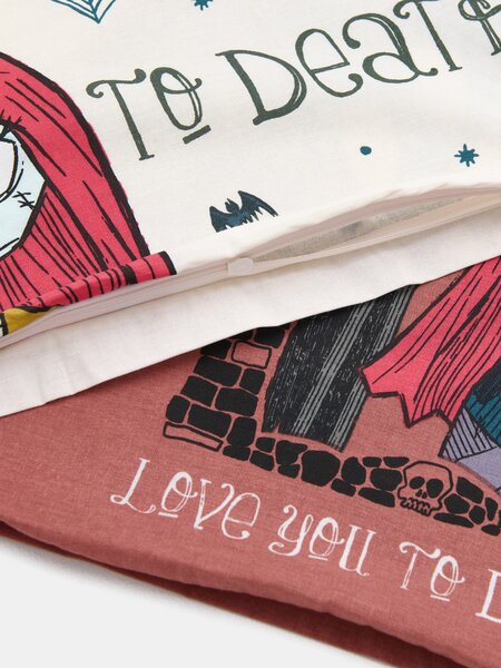 Sinsay - Pamučne jastučnice 2 pack Nightmare Before Christmas