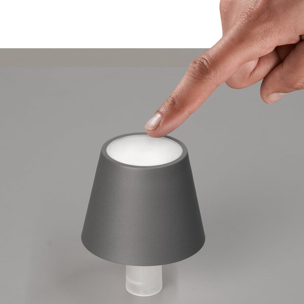 FH Lighting Fiocco LED svjetiljka za bocu, kaduljasto zelena, CCT, IP54, prigušljiva, prigušiva, Zelena, Dnevni boravak/blagovaonica, Metal