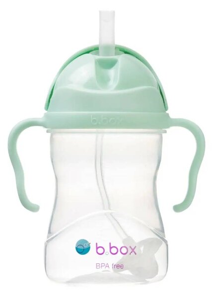 B.box Sippy cup bočica sa slamkom Junior 240 ml, Pistachio