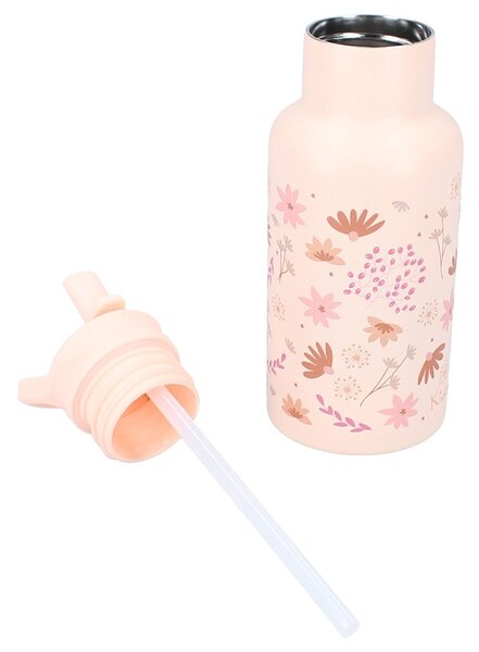 Kidzroom boca za vodu Enchanted Memories 350 ml - ružičasta dječja bočica sa slamkom