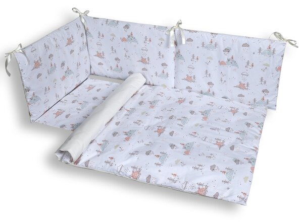 Magic Baby komplet posteljine Katja 5-dijelni, 100% pamuk