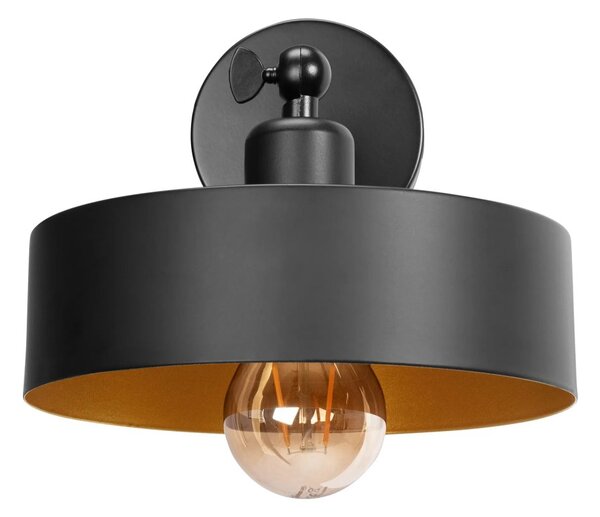 Zidna lampa u potkrovlju s 1 svjetlosnom točkom