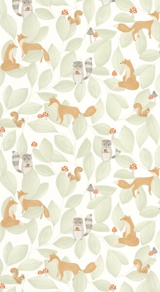 Dječja tapeta Woodland Friends 4 boje