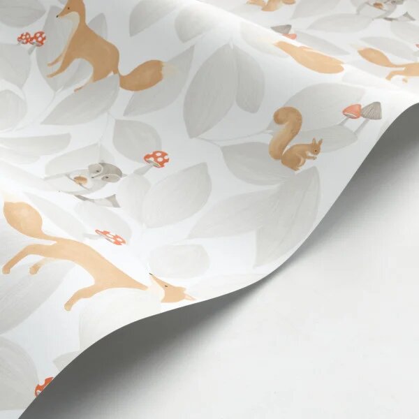 Dječja tapeta Woodland Friends 4 boje