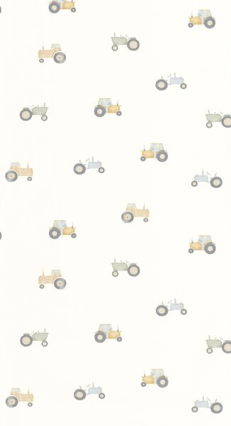Dječja tapeta Vintage Tractor 2 boje