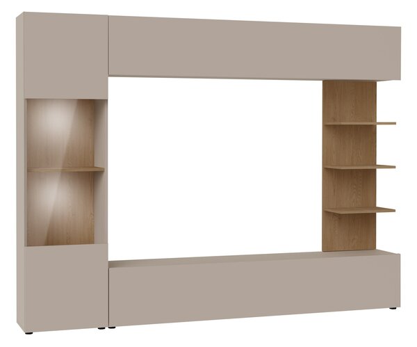 Dnevni boravak Comfivo 210, Kašmir, Hrast, 187x250x30cm