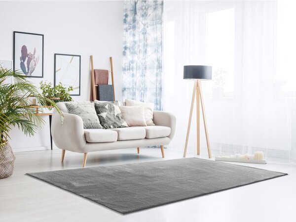 Antracitni sivi tepih Universal potkrovlje, 80 x 150 cm